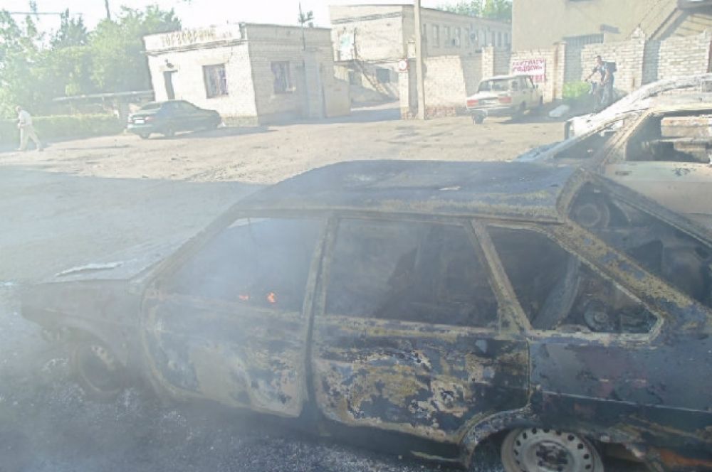 Боевики обстреляли Краматорск