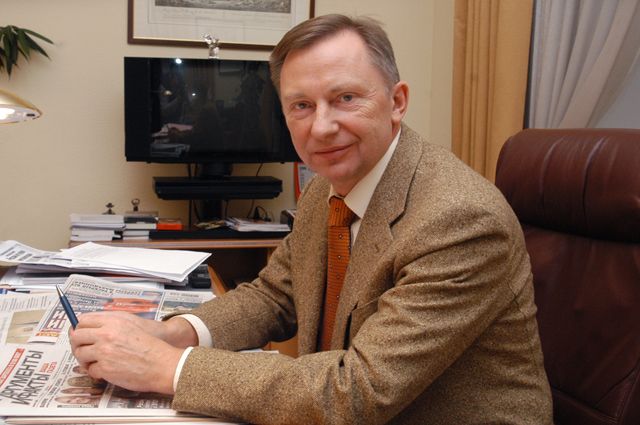 Николай Зятьков, главный редактор еженедельника «АиФ». 