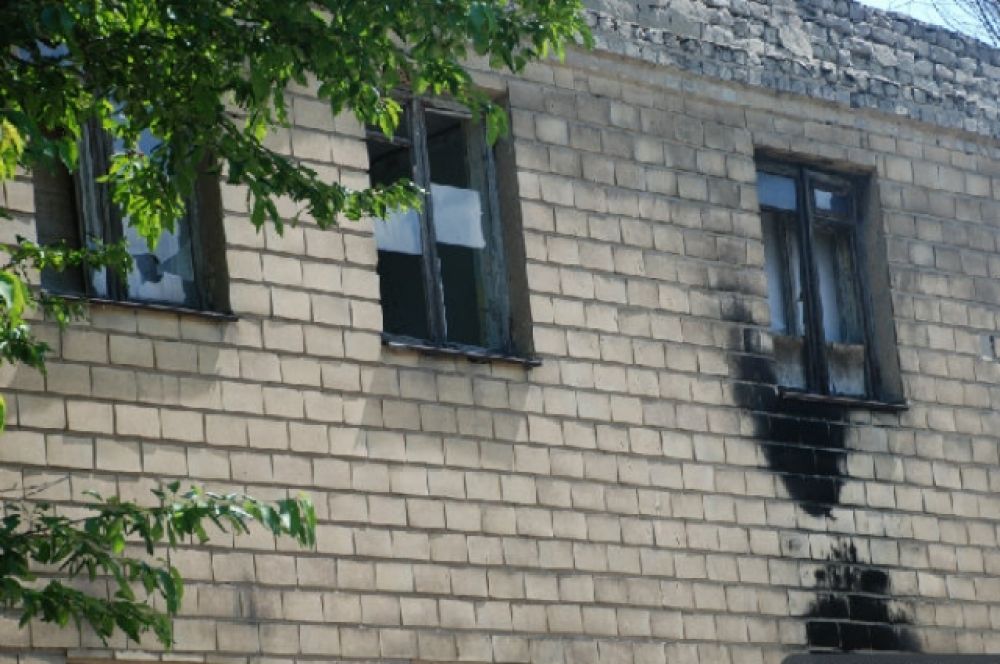 Дорога в аэропорт Донецка
