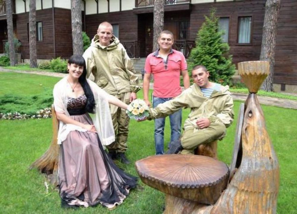 Десантник из Николаева женился после ранения