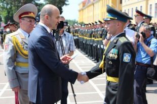 Выпуск в академии сухопутных войск имени гетмана Петра Сагайдачного