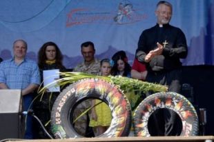Шины, предназначенные для Виталия Кличко и Петра Порошенко