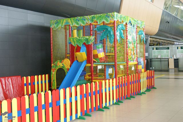 В казанском аэропорту открылась детская игровая площадка | События |  ОБЩЕСТВО | АиФ Казань