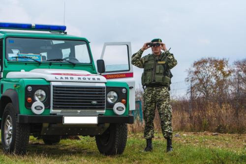 Лагерь украинских военных после обстрела