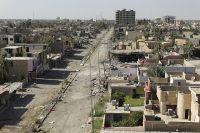 Вид на город Рамади в Ираке, июнь 2014 года.