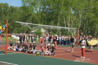 Спортивная площадка открылась в Одесском районе Омской области.