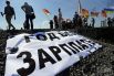 Строители перекрыли мост на Выдубичах в Киеве