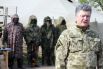 Петр Порошенко побывал в зоне АТО