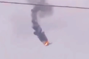 Сбитый Ми-8