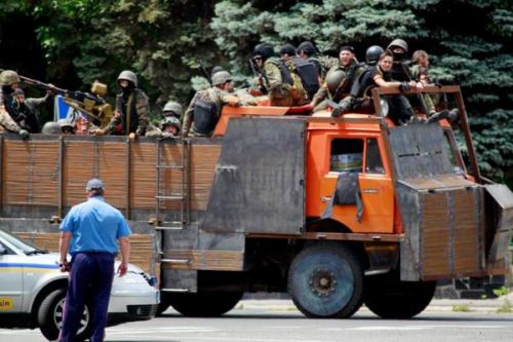 Солдаты модернизируют старые БТР