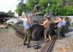 Солдаты модернизируют старые БТР
