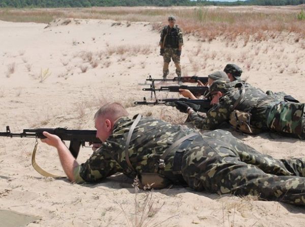 Учения украиских силовиков