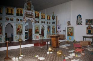 Разгромленный храм в Черкассах