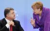 Петр Порошенко и Ангела Меркель