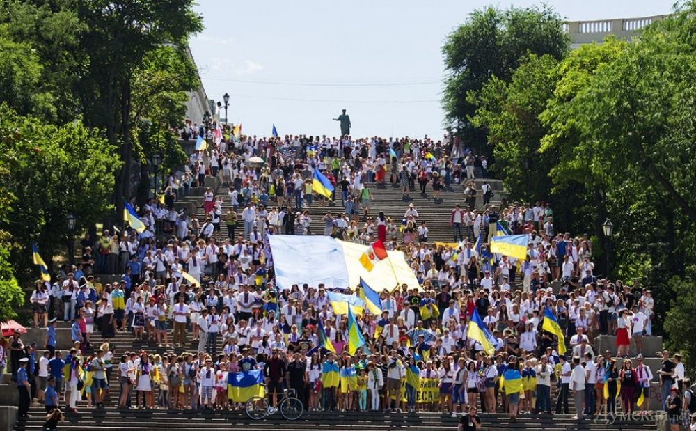 Парад вышиванок в Одессе