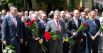 Руководство Украины на церемонии возложения цветов
