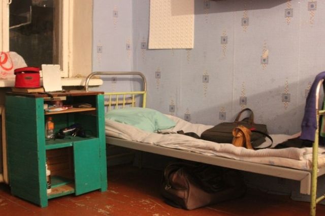 Комната в общежитии ЮУрГИИ имени П.И. Чайковского.