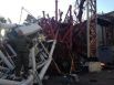 На горе Карачун рухнула телевышка