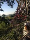 На горе Карачун рухнула телевышка