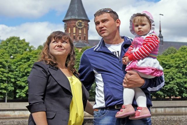 Семья Ваниных решила остаться в Калининграде навсегда.