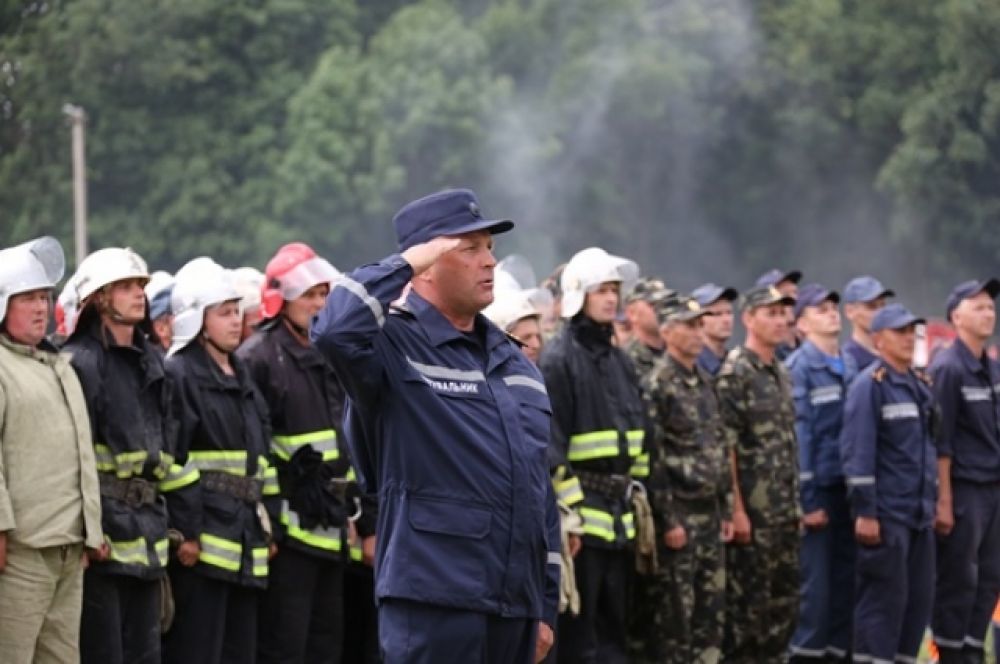 Спасатели готовы реагированию в зоне АТО