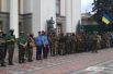 Бойцы батальона «Донбасс» возле здания Верховной Рады