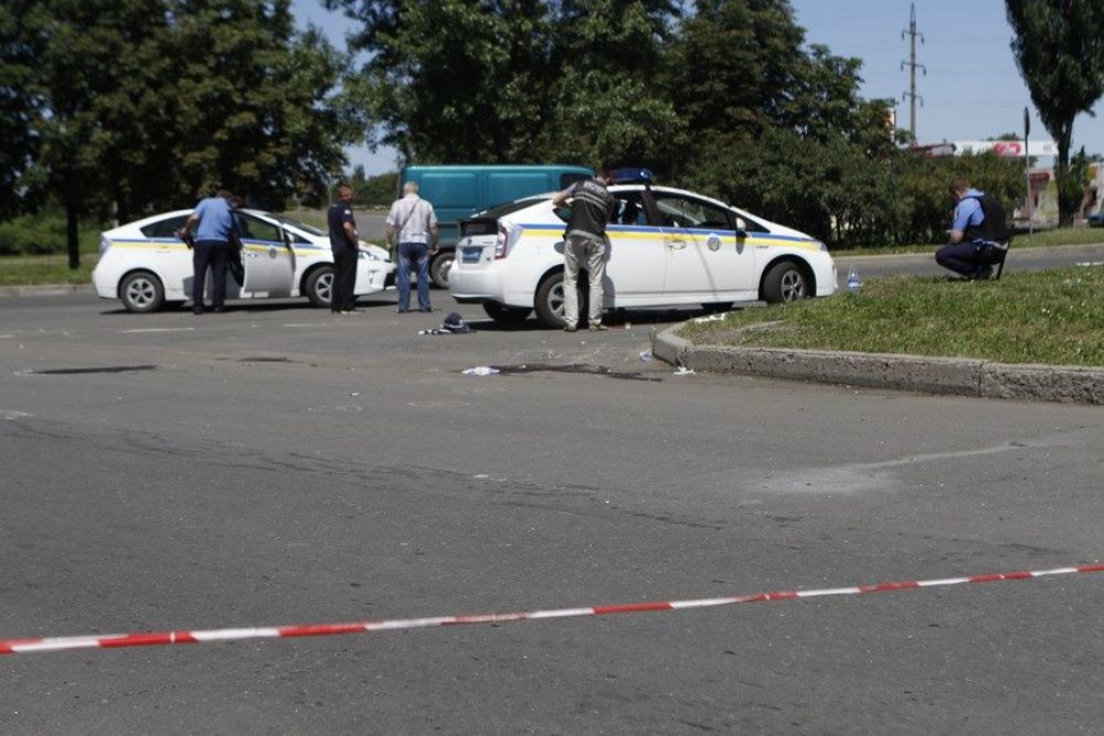 Расстрел сотрудников ГАИ в Донецке