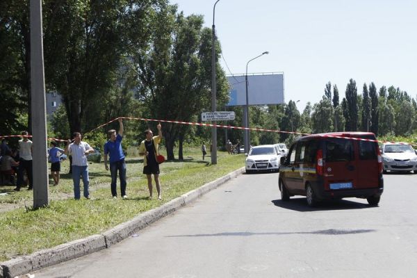 Расстрел сотрудников ГАИ в Донецке