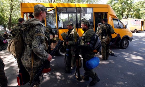 Боевики покидают Краматорск