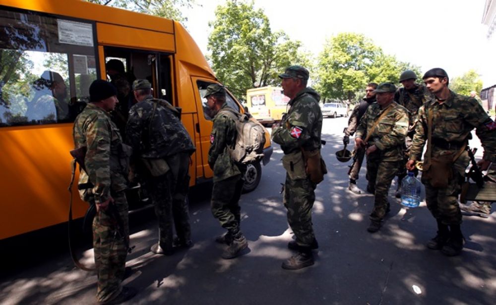 Боевики покидают Краматорск