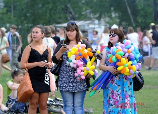 Омичи на Городском пикнике.