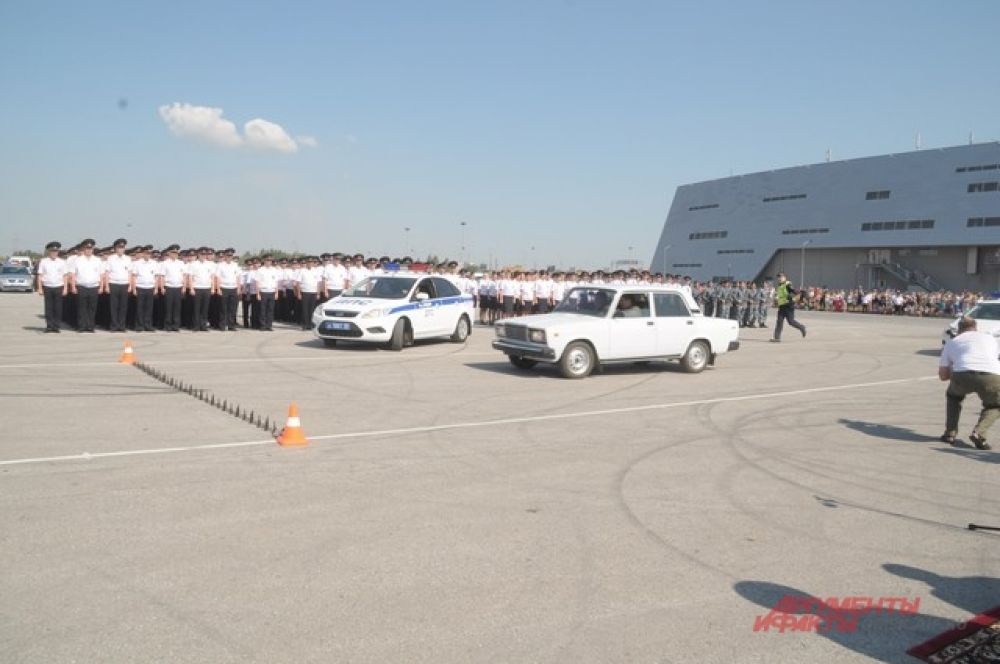 В Омске прошел День ГИБДД.
