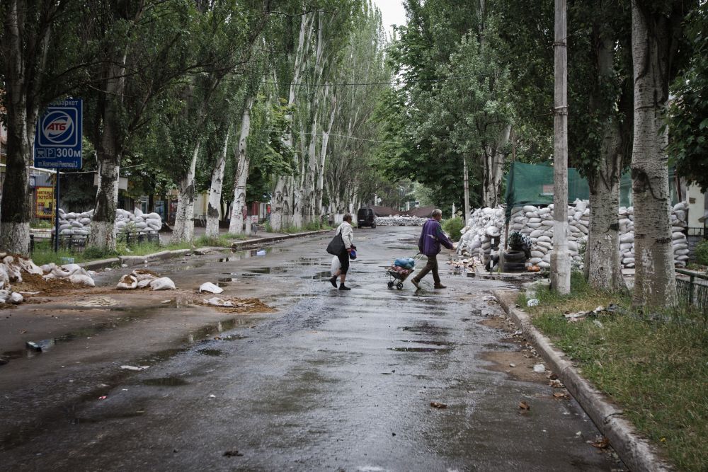 Жизнь после войны в Славянске