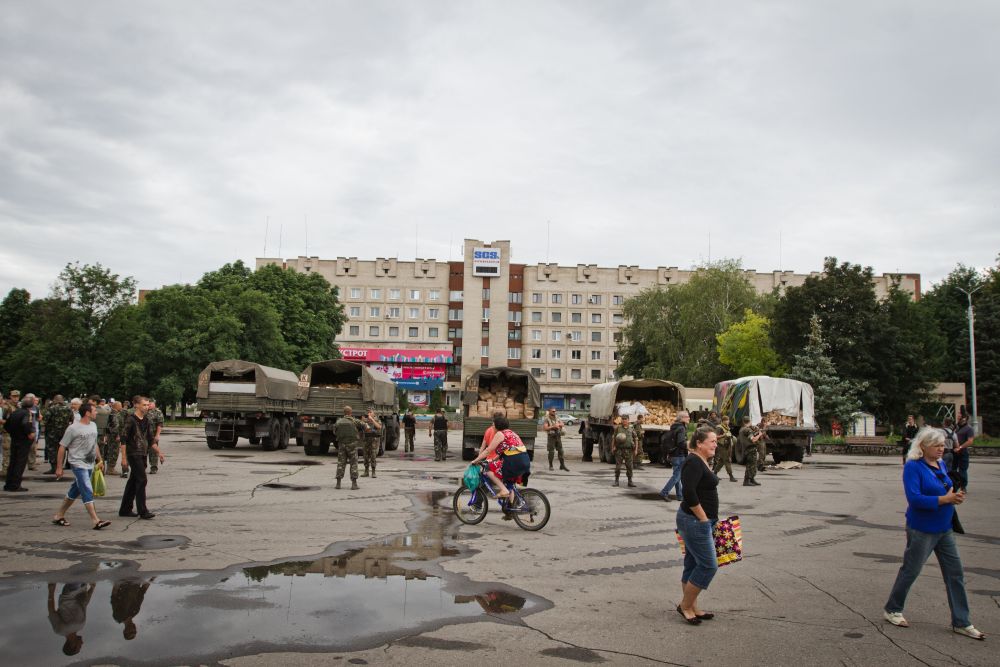 Жизнь после войны в Славянске