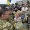 Петр Порошенко в Славянске