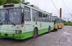 Разгромленный транспорт Луганска