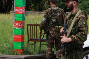Боевики на Донбассе