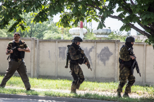 Боевики на Донбассе