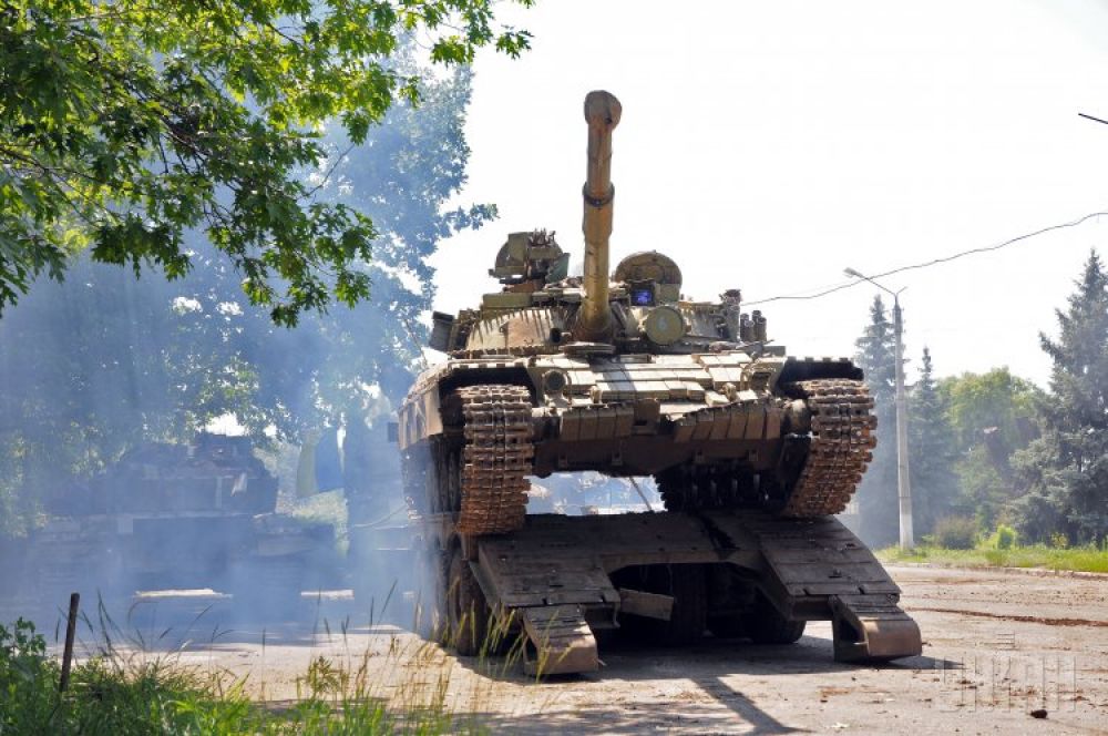 Военная техника, изъятая у боевиков