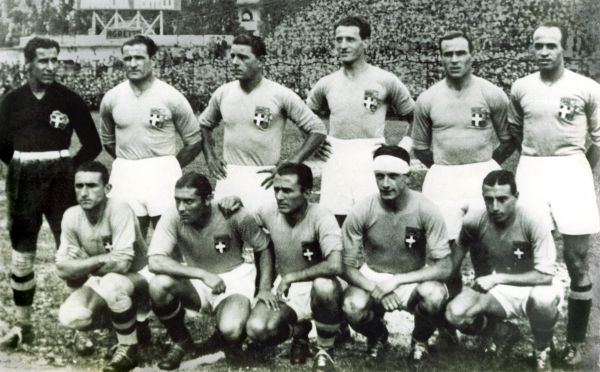 Италия – Чехословакия: 2-1. 1934 год. Стадион Национале ПНФ, Италия, Рим.
