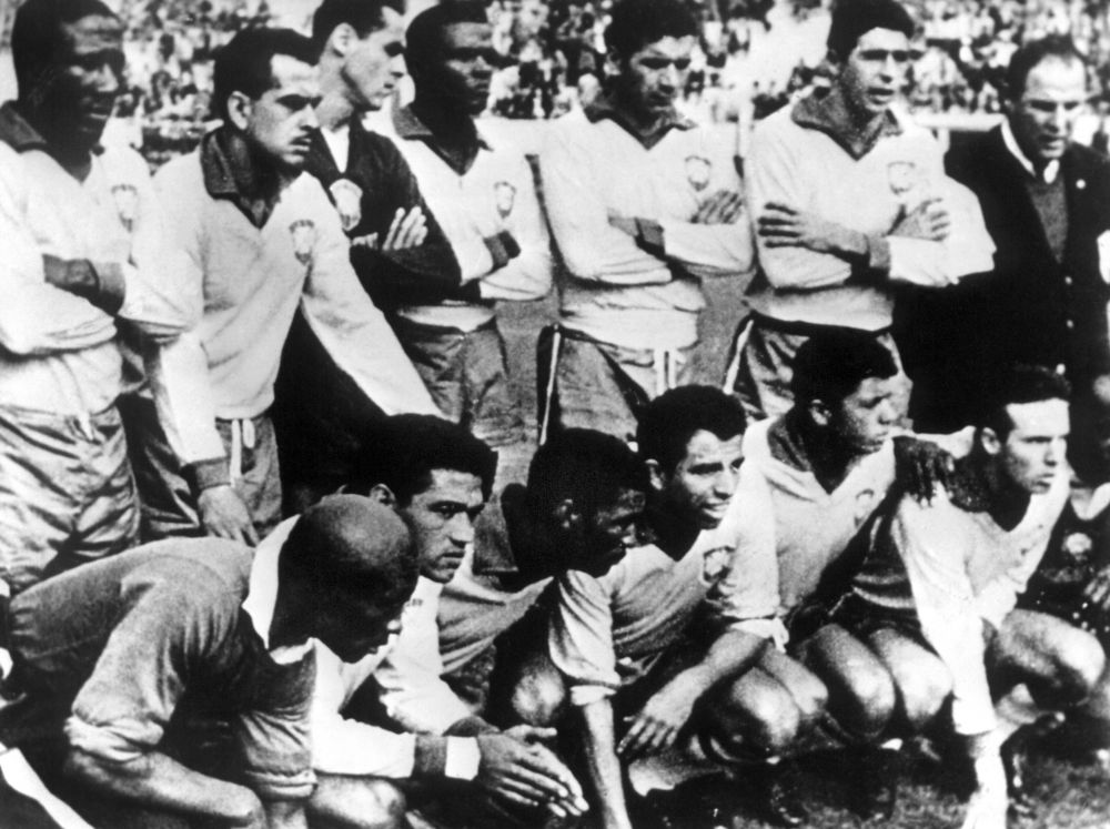 Бразилия – Чехословакия: 3:1. 1962 год. Стадион Эстадио Насьонал, Чили, Сантьяго.