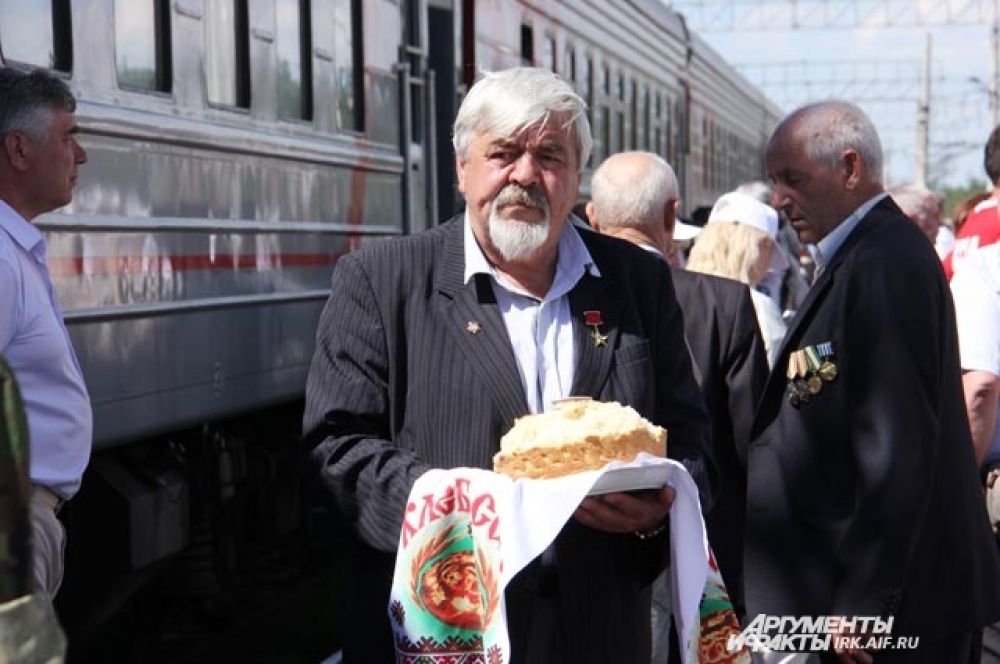Ветеран БАМа, герой Соцтруда Александр Бондарь.