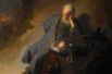 В 25 лет Рембрандт переезжает в Амстердам, знакомится с работами самого известного на тот момент художника – Рубенса – и попадает под его влияние. Рембрант создает множество портретов, совершенствуя передачу подвижной мимики лиц.  «Иеремия, оплакивающий разрушение Иерусалима» (1630), «Воздвижение креста» (1633), «Снятие с креста» (1632/1633) – картины Рембрандта начального амстердамского периода.