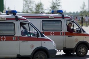 Ребёнка с травмами увезли в больницу.