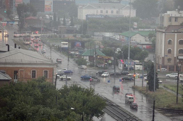 Непогода в Челябинске 17 июля.