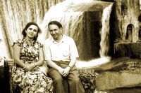 Абдурахман Абсалямов с женой Магинур на отдыхе.