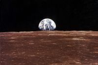 Вид Земли с Луны. Фото сделано экипажем «Аполлона-11»