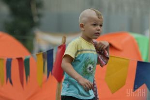 Участник всеукраинского сбора «Джура-2014: Хортица»