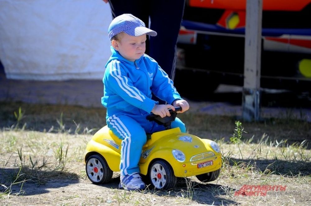 Автогонки прошли в Омске.