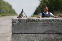 Блокпост в Донецкой области